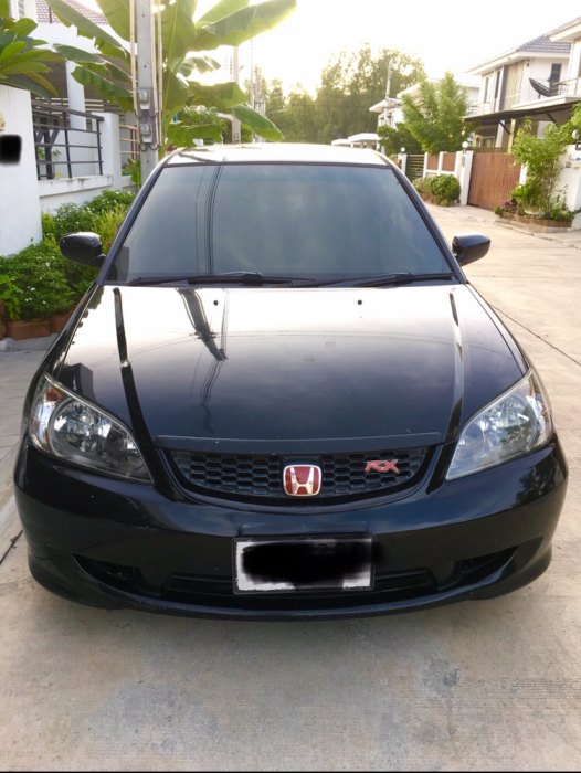 ขาย CIVIC ES RX 2005 ตาเหยี่ยว ดำ ออโต้ 215,000