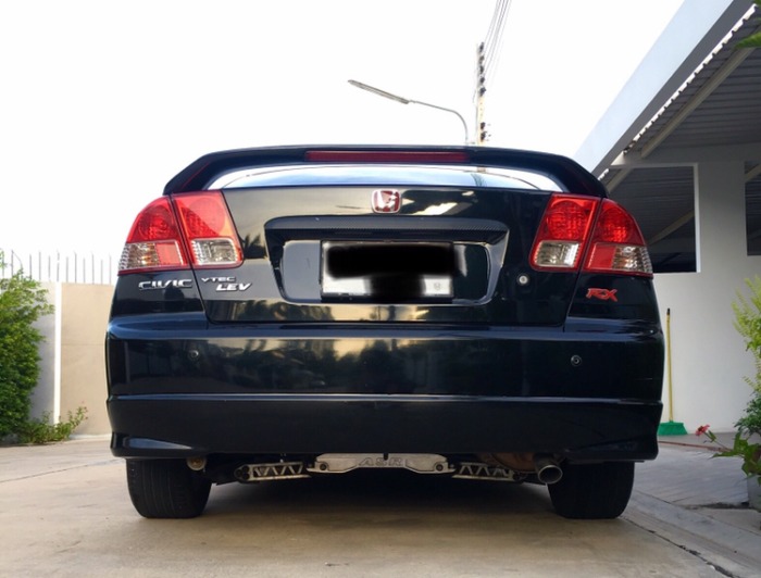 ขาย CIVIC ES RX 2005 ตาเหยี่ยว ดำ ออโต้ 215,000