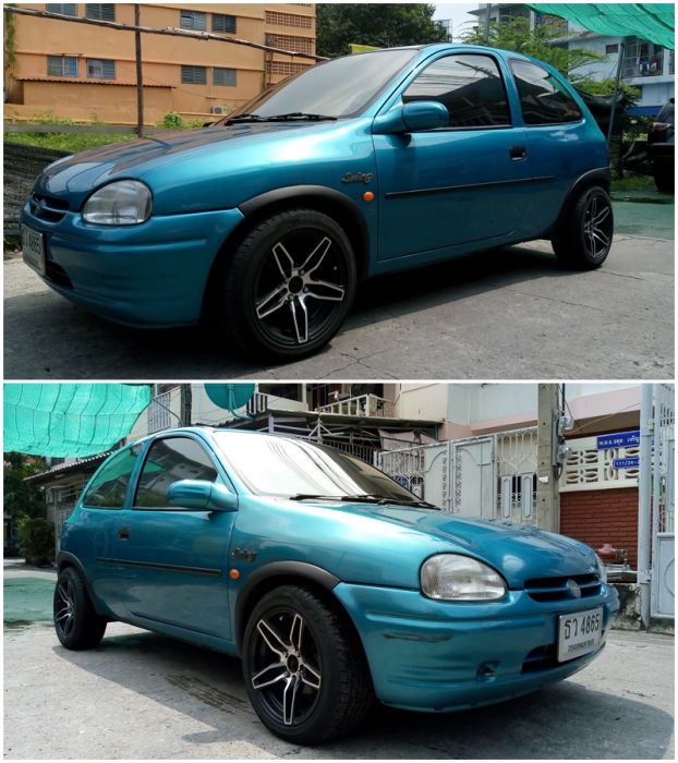 OPEL Corsa Swing 3ประตู 1.4 5MT จด 2537 Powerภาษี2561 เล่มพร้อมโอน เลขถัง เลขเครื่องตรงเล่