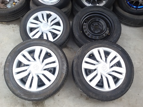 ขายล้อกะทะขอบ15 HONDA 4รู100 พ