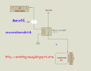 กล่องตัดหน้าคลัทช์แอร์รถยนต์