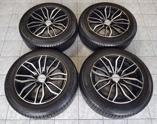 ขายล้อมือสอง LENSO S-FAST ขอบ15 (4รู100) สีดำเงา หน้า 7 ET35 รัดยาง 185/60/15 ปี16 มิสลิน xm2